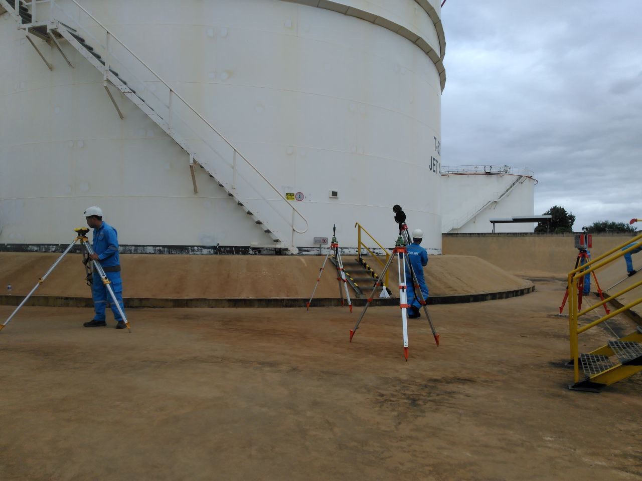 Tank Inspection Service Using 3D Laser Scanning Technology